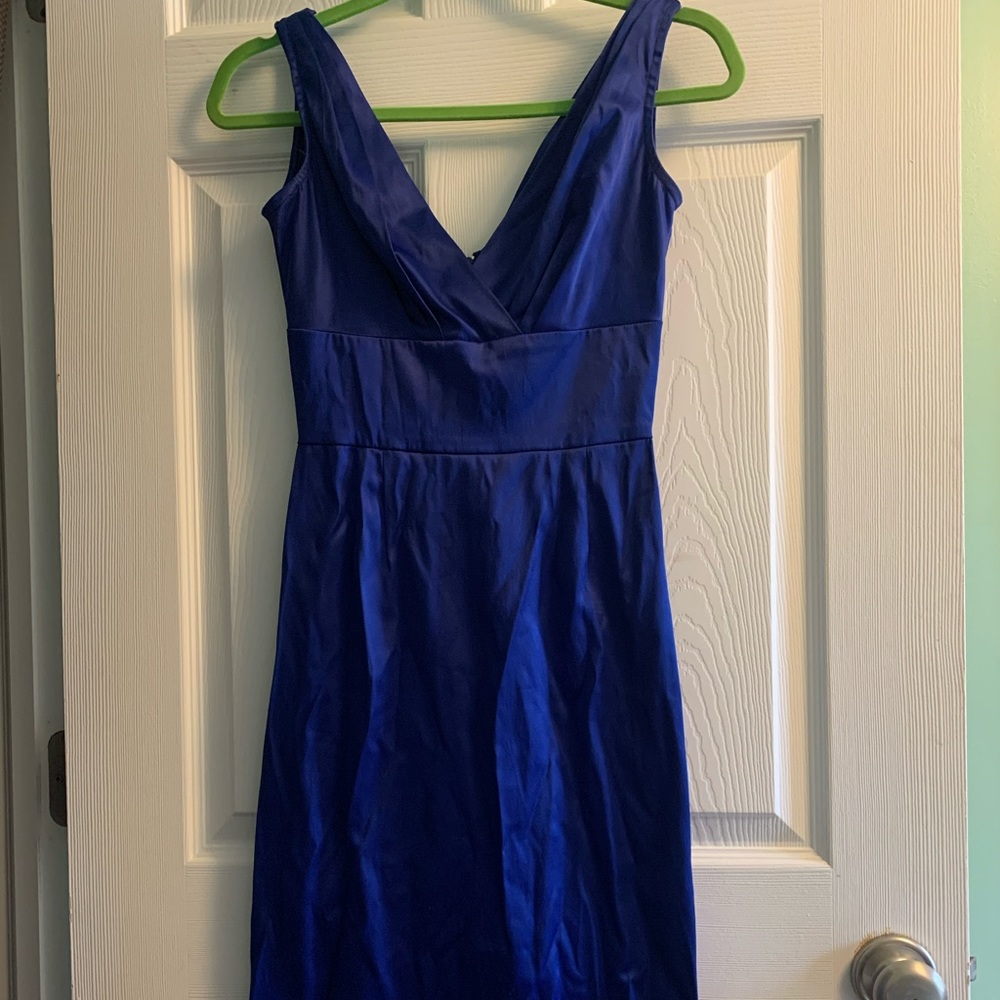 Gorgeous Royal Blue Stop Starring Wiggle Dress